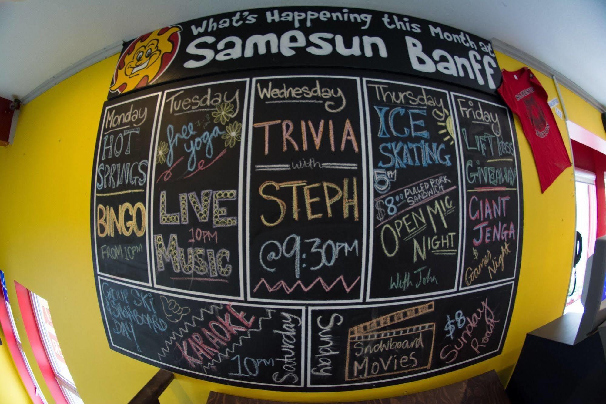 Samesun Banff Hostel Zewnętrze zdjęcie